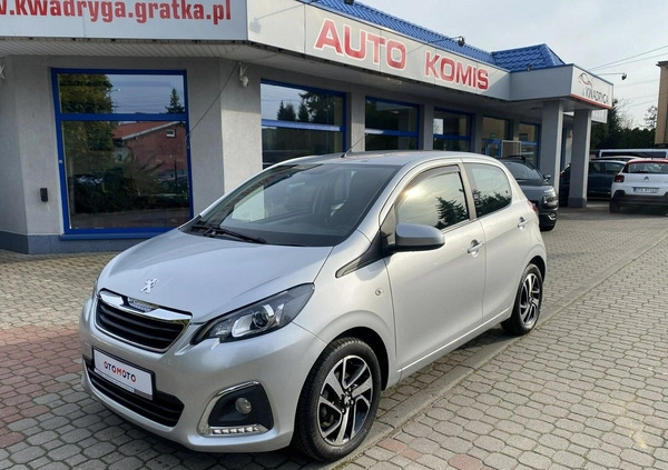 Peugeot 108 cena 35900 przebieg: 34000, rok produkcji 2018 z Byczyna małe 497